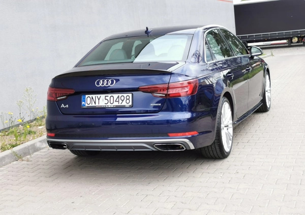 Audi A4 cena 114000 przebieg: 39000, rok produkcji 2019 z Nysa małe 379